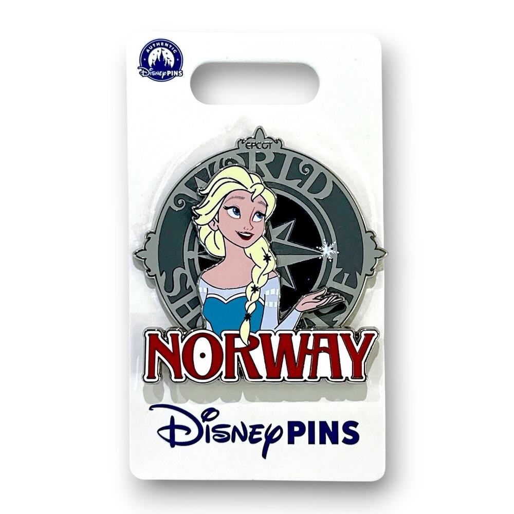 2026 Disney Parks Epcot World Showcase Collection Norway Elsa Frozen OE Pin